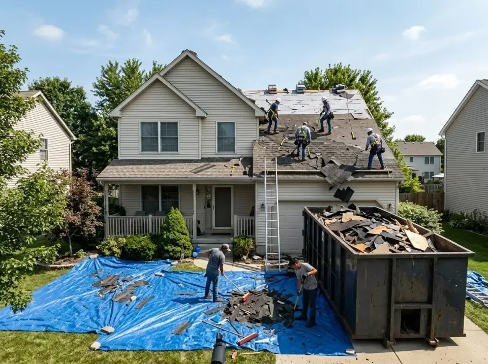 roof-replacement-debris-remova-004 — frequently asked questions, Cheapest Dumpster Rentals in Camanche, IA